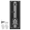 4 Gun Safe, Long Gun Cabinet for Rifles and Pistols, Quick Access Rifle Safe with 3 Ammo Slots and 2 Adjustable Racks