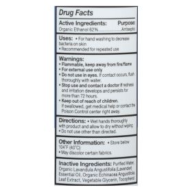 Eo Products - Hand Sanitizer Spray - Lavender - 2 Fl Oz - Case Of 6