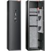 5 Rifles Gun Safe, Rifle Safe with Digital Keypad & Lock, Gun Storage Cabinet with Built-in Storage Locker