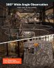 Hunting Blind, 2-3 Person See Through Ground Blinds with Carrying Bag, 360 Degree Portable Camouflage Tent