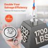 Magnet Fishing Kit, 1700 LBS/771 Kg Double-Sided Pulling Force Strong Magnet Fishing Kit