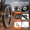 Deer Cart, 300 LBS Capacity Folding Game Cart, Deer Cart Game Hauler with Big Rubber Wheels & Ergonomic Handle, Heavy-Duty Game Cart Accessories