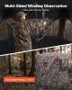 Hunting Blind, 2-3 Person Thermal Ground Blinds with Tri-Leg Chair and Carrying Bag, Portable Camouflage Tent