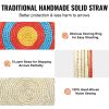 Archery Target, 5 Layers 20" Arrow Target, Traditional Solid Straw Round Archery Target Shooting Bow, Hand-Made Arrows Target