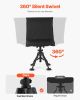 Hunting Chair, 360Â° Silent Swivel, Foldable Portable Blind Chair, Heavy-Duty Steel Frame Ground Stool Seat,with Seat Cover, Anti-Sink Feet