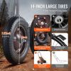 Deer Cart, 500 LBS Capacity Folding Game Cart, Deer Cart Game Hauler with 4 Big Wheels & Ergonomic Handle, Heavy-Duty Game Cart Accessories