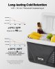 Portable Cooler, 8.5 QT Hard Cooler with Ice Retention and Heavy-Duty Handles, Lightweight Rigid Material Insulated Portable Cooler