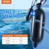 Boat Fenders, 6.5" x 23" Boat Bumpers for Docking, Inflatable Ribbed Fender with Center Holes, Marine Boat Dock Fender Bumper with Air Pump