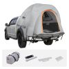 SUV Camping Tent, 8'-8' SUV Tent Attachment for Camping with Rain Layer and Carry Bag, PU2000mm Double Layer Truck Tent, Accommodate 6-8 Person