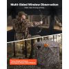 Hunting Blind, 270Â° Ground Blind, 1-2 Person Pop Up Deer Blind for Hunting with Carrying Bag, Portable Resilient Hunting Tent