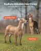 Deer Decoy, Outdoor Deer Decoys for Hunting, Realistic Durable HDPE Doe Hunting Decoy, Foldable Legs for Easy to Carry and Use