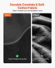 Flame Resistant Welding Work Sleeves, Heavy Duty Cowhide Leather & FR Cotton Arm Protection Sleeves for Men Women - with Elastic Cuffs for Welding