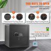 Safe, 1.8 Cubic Feet Home Safe, Steel Security Safe with Digital Keypad and 2 Keys, Cabinet Safe with Fire-proof Bag, Protect Cash, Gold, Jewelry
