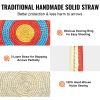 Archery Target, 3 Layers 20" Arrow Target, Traditional Solid Straw Round Archery Target Shooting Bow, Hand-Made Arrows Target