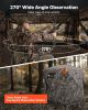 Hunting Blind, 270Â° See Through Ground Blind, 1-2 Person Pop Up Deer Blind for Hunting with Carrying Bag, Portable Resilient Hunting Tent
