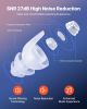 Concert Ear Plugs, 2 Pairs Reusable High Fidelity Musician Ear Plugs, SNR 27 dB High Noise Reduction Earplugs, Flexible Silicone Soft Music Ear Plugs