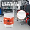 Metal Drum Heater, 800 Watt 7.75 inch Width, Pail Heating Band for 5 Gallon Barrel, 86-302Fahrenheit Adjustable Thermostat