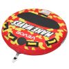 Towable Tubes for Boating, 2-Rider Inflatable Boat Tubes and Towables, 340lbs Capacity Water Sport Tube for Boat to Pull - with Anti-Slip Pad