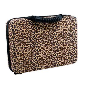 Large Battery Storage Case (Color: Leopard)