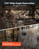 Hunting Blind, 270Â° See Through Ground Blind, 2-3 Person Pop Up Deer Blind for Hunting with Carrying Bag, Portable Resilient Hunting Tent